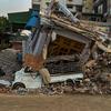 Devastation caused by the earthquake in Mandalay, Myanmar's second largest city.